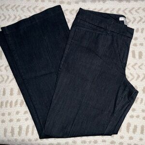 New York & Company Denim Straight-Leg Pants